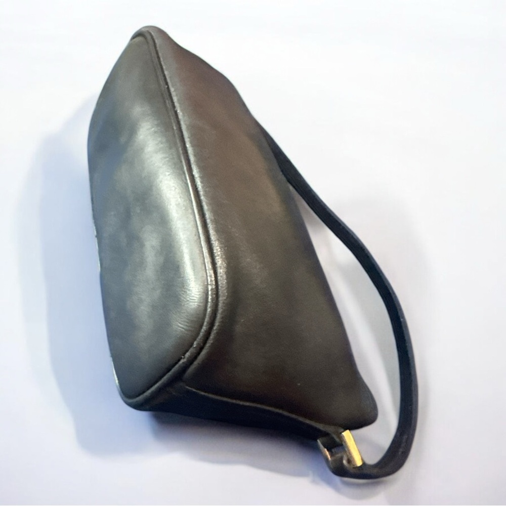 Gucci Black Shoulder Bag Leather/Suede Authentic Vintage Y2K - Picture 5 of 9